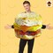 Get Real Breakfast Sandwich Adult Costume Funny Food Tunic Outfit